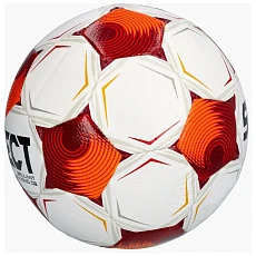 Мяч футб. SELECT Brillant Training DB V25, 3564171807, р.4, 32п, ТПУ, гибр.сш, бело-красно-оранжевый