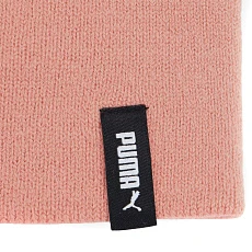 Шапка подр. PUMA Ess No 1 Logo Cuffless Beani Youth, 02569702, акрил, полиамид, эластан, персиковый