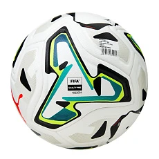 Мяч футб. PUMA Stellar Pro, 08505801, р.5, FIFA Quality Pro, 8пан, ПУ, термосш, бело-черно-салатовый