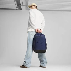 Рюкзак спорт. PUMA Buzz Backpack, 09115303, полиэстер, нейлон, темно-синий