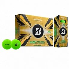 Мяч для гольфа Bridgestone e12 25 Contact New Matte Green, BGB5CGX, 3 шт/уп, зеленый