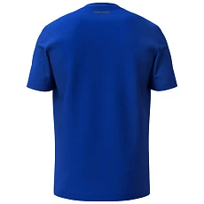 Футболка мужская HEAD Club Original T-Shirt M 811855-Ro-2XL, р.2XL, хлопок,полиэстер,эластан, синий