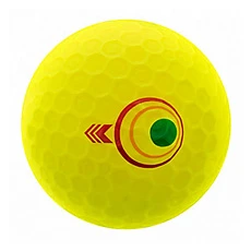Мяч для гольфа Bridgestone e12 Contact 25 Matte Yellow, BGB5CYX, 3 шт/уп, желтый