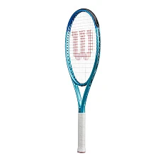 Ракетка б/т Wilson Ultra Power 103 Gr2, WR146910U2, для любителей, графит, со струнами, сине-голубой