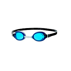 Очки для плав. SPEEDO Jet, 8-092978577, СИНИЕ линзы, белая оправа