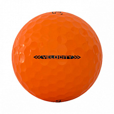 Мяч для гольфа Titleist Velocity 26, T8027S-OR, 3 шт/уп, оранжевый