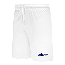 Шорты волейб. муж. MIKASA MT196-022-XL, р.XL, 100% полиэстер, белый