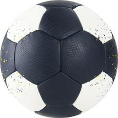 Мяч ганд. TORRES PRO, H32161, р.1, ПУ, 4 подкл. слоя, гибрид. сшивка, черно-бел-желт
