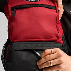 Рюкзак спорт. PUMA Deck Backpack II, 09033807, полиэстер, красный