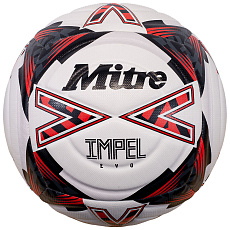 Мяч футб. MITRE Impel Evo 24, 5-B01790C29, р.5,мат.ТПУ,6 п, бут. кам, гибр.сш., бело-красный