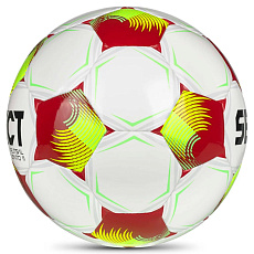 Мяч футзал. SELECT Futsal Talento 11 V26, 1061471014, р.3(Jr),  32п, ТПУ,гибр.сш, бело-желто-красный