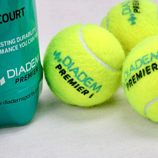 СЦ*Мячи для большого тенниса DIADEM Premier All Court 3B, упаковка 3 мяча, ITF