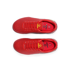 Бутсы зальные TORRES FLEX KID детские, TS134233-464-28, р.28, резина,ПУ,текстиль, красный