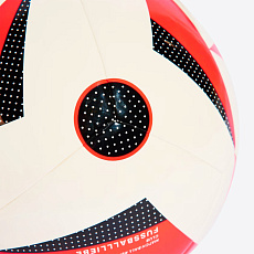 Мяч футб. ADIDAS Euro24 Club IN9372, р.4, ТПУ, 12 пан., маш.сш., бело-красно-черный