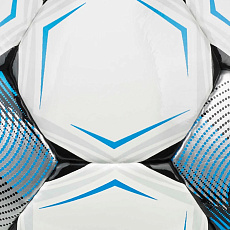 Мяч футзал. SELECT Futsal Master V26, 1043471003, р.4, Basic,32п, гл.ПУ, руч.сш,бело-сине-черный