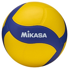 Мяч вол. утяж. MIKASA VT370W, р 5, 18 панелей, синт.кожа (ПУ), вес 370г, клееный, сине-желтый