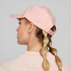Бейсболка спорт. PUMA Ess Cat Logo BB Cap 02458703, 100% хлопок, пудровый