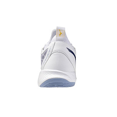 Кроссовки волейб.  MIZUNO Wave Dimension V1GA224097,р.UK8 (рос.41), иск.кожа,текстиль,бело-синий