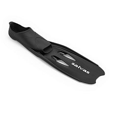 Ласты для плав. Salvas Cancun Fin, BA12542NNSTS,TPR и Technoflex, р.42-43, чёрный