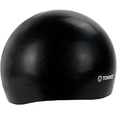Шапочка для плав. TORRES Pro, SW-12205BK, черный, силикон