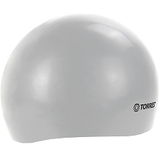 Шапочка для плав. TORRES Pro, SW-12205SV, серебристый, силикон