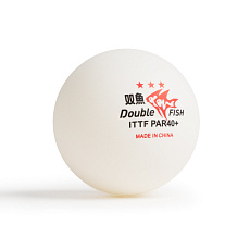 СЦ*Мяч для наст. тенниса DOUBLE FISH PARIS 2024 Olympic Games 3***,PAR40+, ITTF Appr,ABS,уп.6 шт