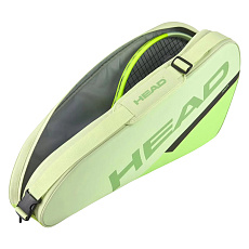 Сумка-чехол HEAD Tour Racquet Bag S, 260935-SG, с карманом для 3 тен.ракеток, светло-салатовый