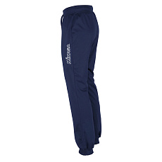 Брюки трен. жен. MIKASA MT628-0197-XL, р.XL, 70% хлопок 30% полиэстер,  темно-синий