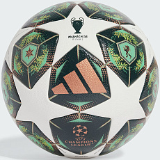 Мяч футб. ADIDAS UCL Competition JH1288, р.5, 32 панели, FIFA Quality Pro, ПУ,термосш,бело-зеленый