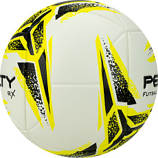 Мяч футзал. PENALTY BOLA FUTSAL RX 500 XXIII, 5213421810-U, р.4, PU, термосшивка, бел--желт-черный