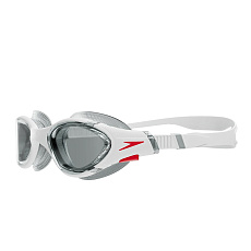 Очки для плав. SPEEDO Biofuse 2.0 8-00233214516, ДЫМЧАТЫЕ линзы, белая оправа