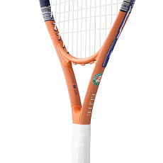 Ракетка б/т Wilson Roland Garros Elite Gr3, WR193210U3, алюм, со струнами, оранжево-бежевый