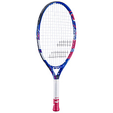 Ракетка б/т дет. BABOLAT B`FLY 21 Gr000, 140485, для 5-7 лет, алюминий, со струнами, фиолетово-розов