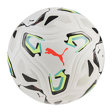 Мяч футб. PUMA Stellar Pro, 08505801, р.5, FIFA Quality Pro, 8пан, ПУ, термосш, бело-черно-салатовый