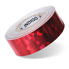 Обмотка для гимнастического обруча INDIGO Ice, IN379-RD, 20мм*14м, на подкл, красный