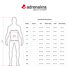 Форма волейб. муж. +ADRENALINA Tommy 1303-018-2XL, р.2XL, 100% полиэстер, бело-синий