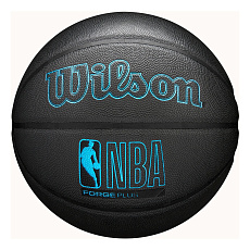 Мяч баск. WILSON NBA Forge Plus, WZ2016803XB7, р.7, PU, бутиловая камера, черный