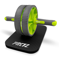 Ролик для пресса с двойным колесом домашний PRCTZ DUAL WHEEL AB ROLLER