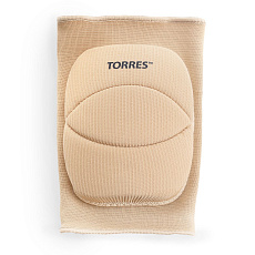 Наколенники спортивные TORRES Classic, бежевый, р.S, PRL11016S-04, нейлон, ПУ