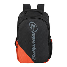 Рюкзак спортивный BULLPADEL Advance, BPM26004-BK, полиэстер, черно-оранжевый