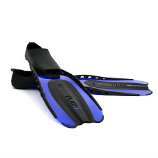 Ласты для плав. Salvas Play Fin, BA12836BBSTS,TPR и Technoflex, р.36-37, синий
