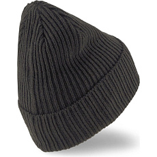 Шапка PUMA Ribbed Classic Cuff Beanie, 02403801, 100% акрил, черный