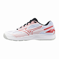 Кроссовки волейб. муж. MIZUNO Cyclone Speed 4 V1GA238096,р.UK10.5(рос.44), иск.кожа,текстиль, белый