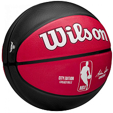 Мяч баскетбольный Wilson NBA Team City Edition Chicago Bulls, WZ4024205XB, размер 7