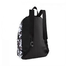 Рюкзак спорт. PUMA Core Pop Backpack, 07985503, полиэстер, черно-белый