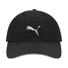 Бейсболка спорт. PUMA Running Cap III 02616901, 100% полиэстер, черный