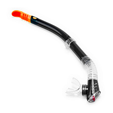 Трубка плавательная Salvas Splash Snorkel, DA190S9NNSTS, р. Senior, черный