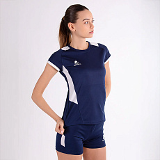 Форма волейб. жен. +ADRENALINA Clas 1304-061-2XL, р.2XL, 100% полиэстер, темносине-белый