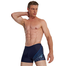 Плавки SPEEDO Eco Medley Logo Swim boxer, 8-1135418962, р.28 (рос.44), нейлон, эластан, темно-синий