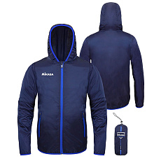 Куртка-ветровка Mikasa MT911-064-2XL, унисекс, размер 2XL, темно-синяя